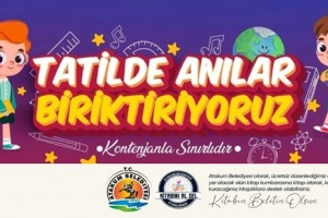 Başkan Türkel’den Öğrencilere Karne Hediyesi 